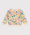 Fleece sweatshirt voor jongens wit AVALANCHE/ MULTICO