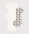 Lot de 3 bodies manches courtes baleines en coton variante 1