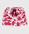 Short de bain bébé en matière recyclée rouge AVALANCHE/ ROUGE