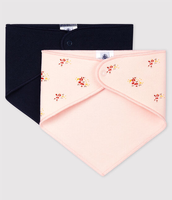 Lot de 2 bandanas bébé. variante 1