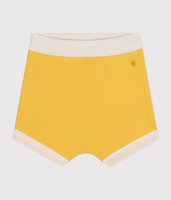 Short en molleton léger bébé jaune NECTAR