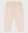 Pantalon bébé en molleton écru AVALANCHE