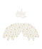 Accessoires meisjes wit MARSHMALLOW/geel OR