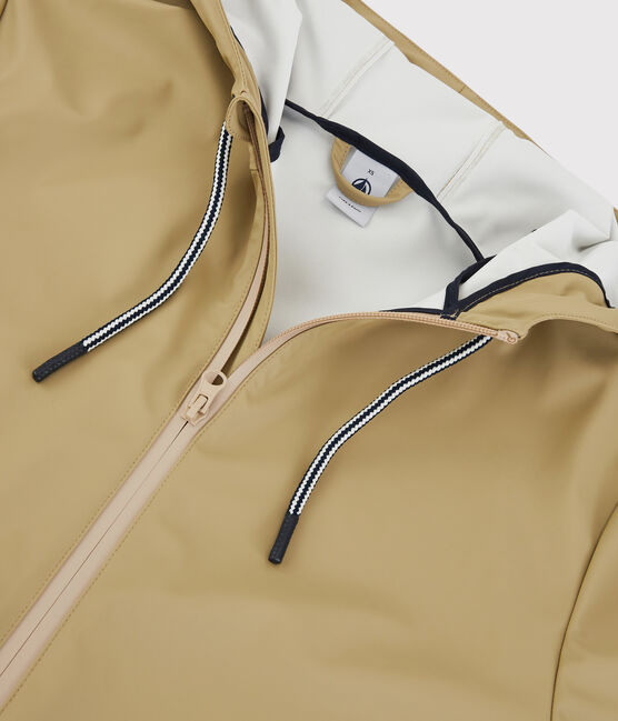 Ciré long et léger en matière recyclée Femme/Homme beige JERRYCAN