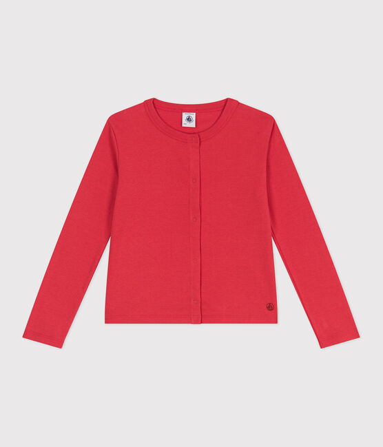 Effen katoenen cardigan voor kinderen SPI