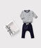 Geschenkset voor baby's met T-shirt en broek variante 1