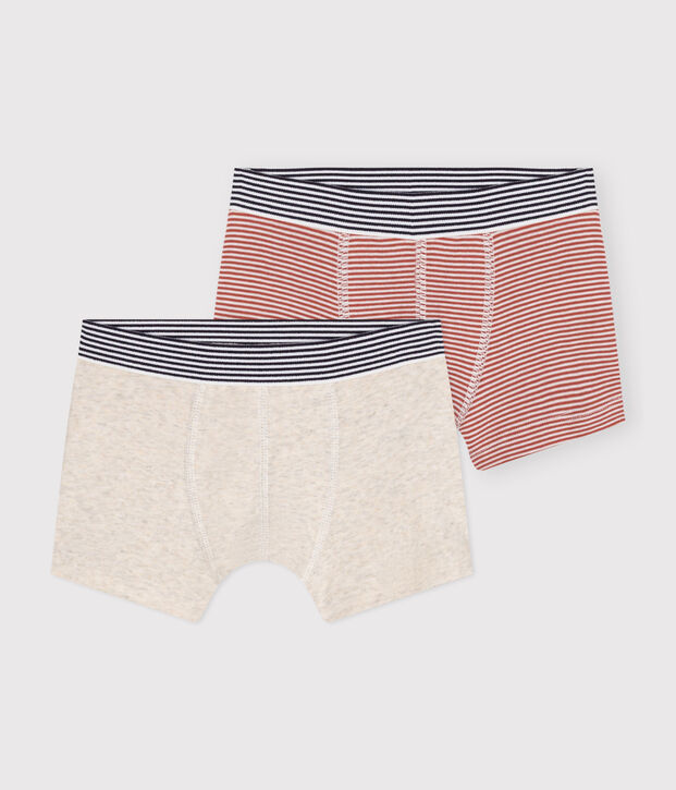 Setje met 2 katoenen boxershorts voor kinderen multicouleur