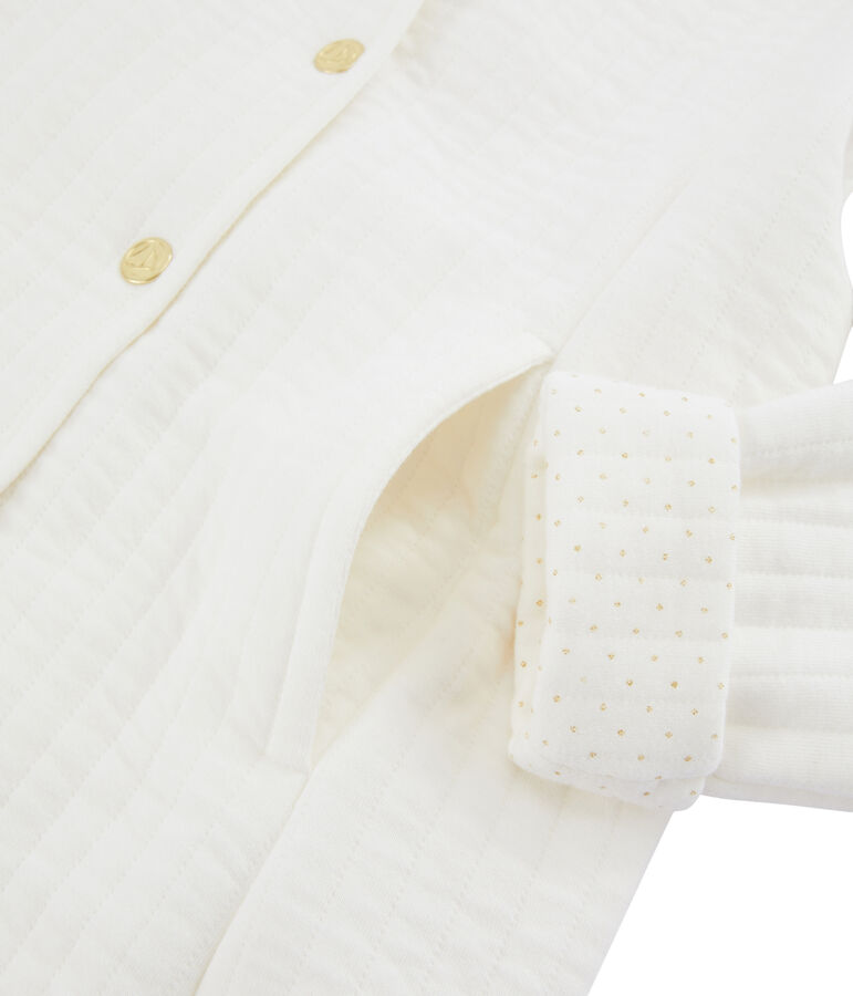 Manteau enfant fille blanc