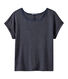 Vlot, linnen dames-T-shirt
