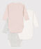 Set van 3 katoenen body's met lange mouwen voor baby's variante 1