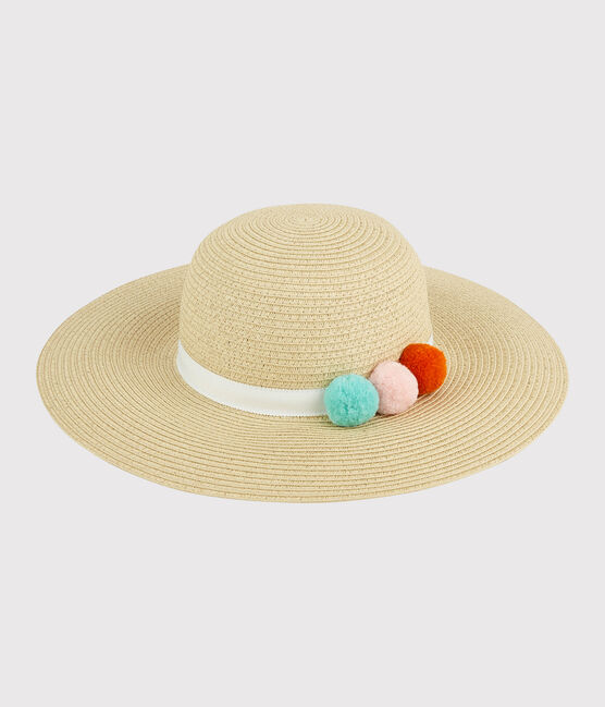 Chapeau De Paille Enfant Fille Naturel Petit Bateau Chapeau De Paille Enfant Fille Naturel Petit Bateau