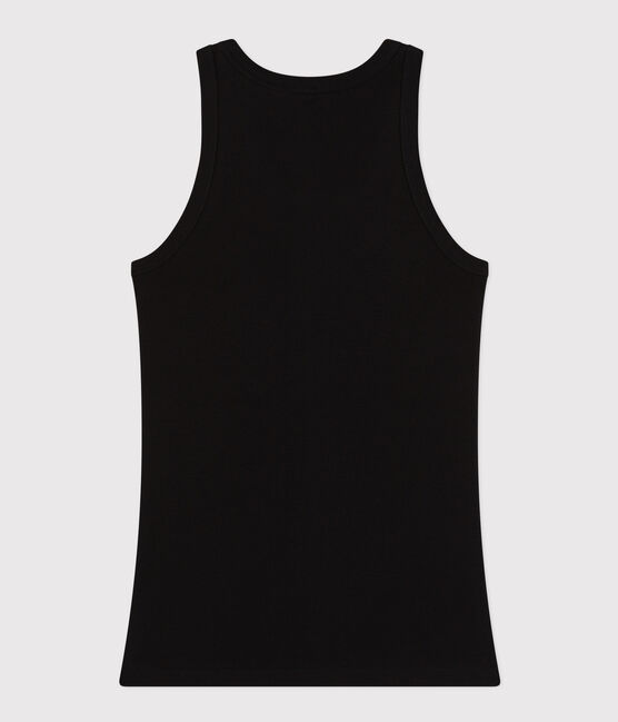 Débardeur L'ICONIQUE en coton Femme noir NOIR