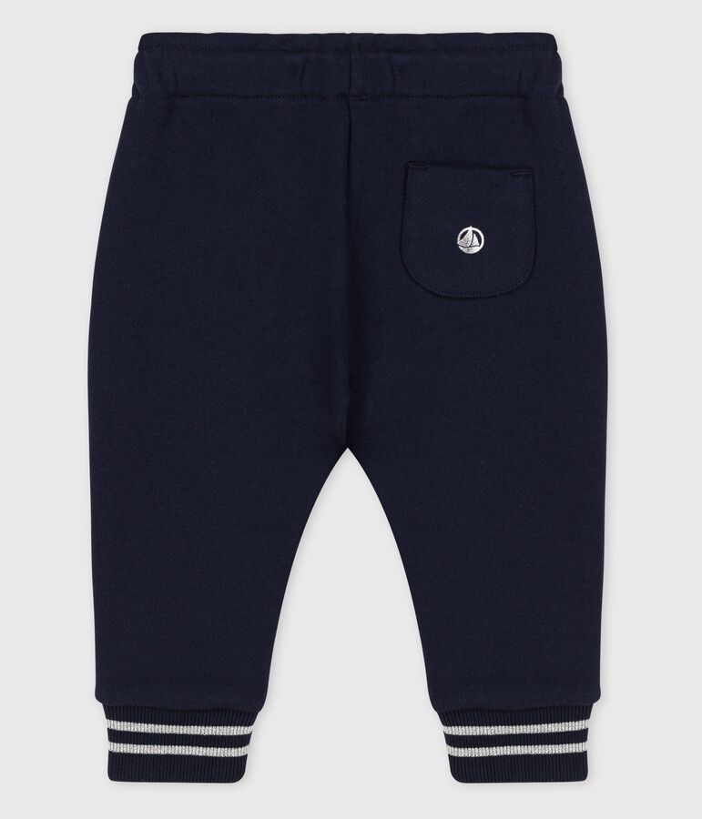 Molton broek voor baby's. blauw SMOKING