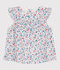 Mouwloos katoenen bloesje met bloemenprint voor baby's