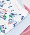 Lot de boxers ceinture collet&eacute;e enfant en coton imprim&eacute; multicouleur
