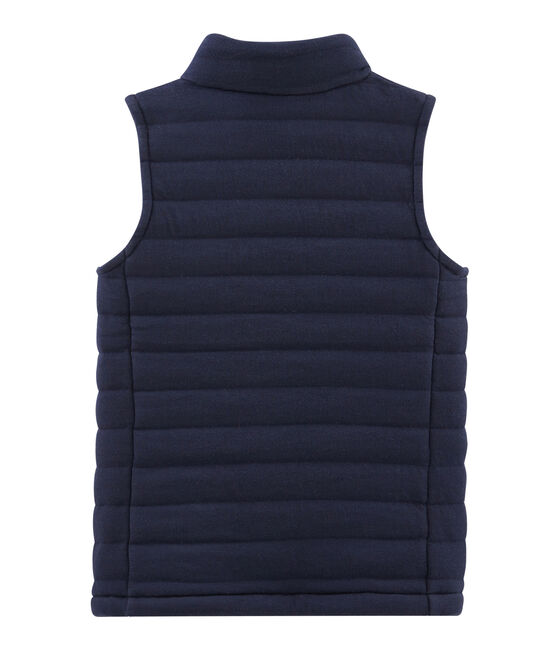 Teddy jack zonder mouwen voor kinderen blauw SMOKING