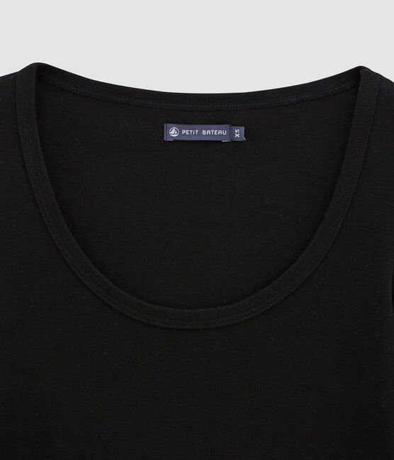 Iconisch damesshirt zwart NOIR