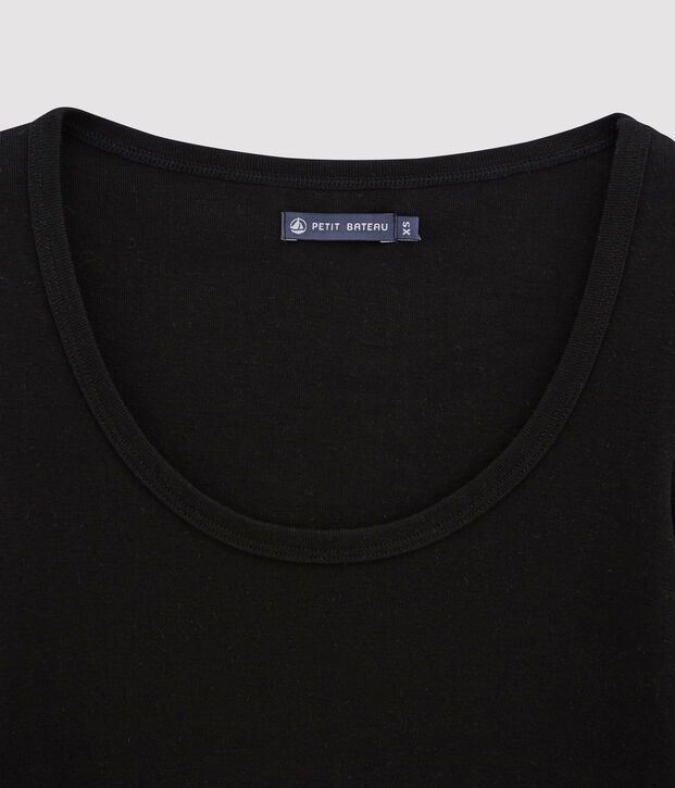 Iconisch damesshirt zwart