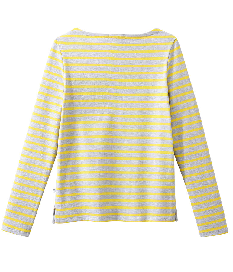 Marini&egrave;re iconique pour femme gris/jaune