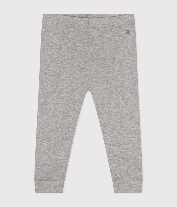 Katoenen legging voor baby's grijs