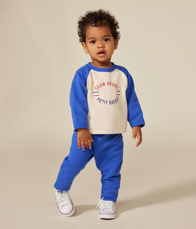 Fleece sweatshirt voor baby's AVALANCHE/ CALVIN