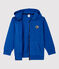 Meisjes/jongens sweatshirt met capuchon blauw MAJOR
