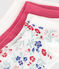 3 paires de chaussettes enfant fille en coton imprimé à fleurs variante 1