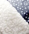 Waterdichte chapka muts voor baby jongen blauw SMOKING/wit MARSHMALLOW