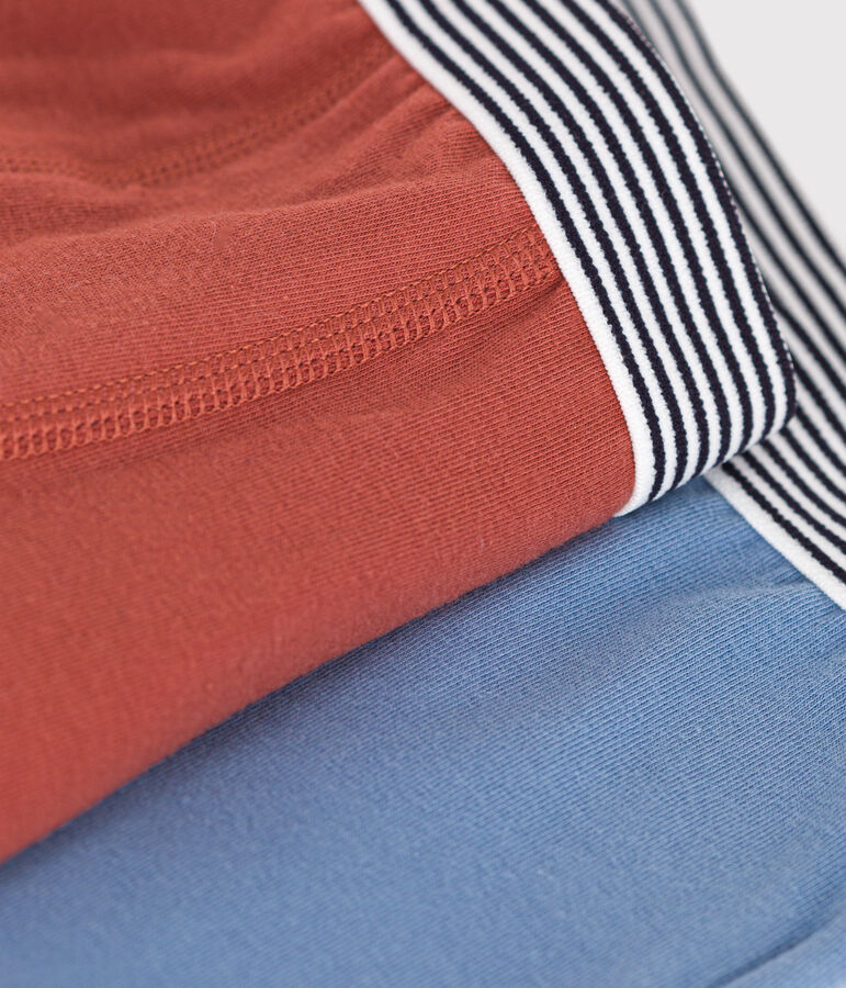 Set van 2 boxershorts voor kinderen in katoen en elastaan variante 2