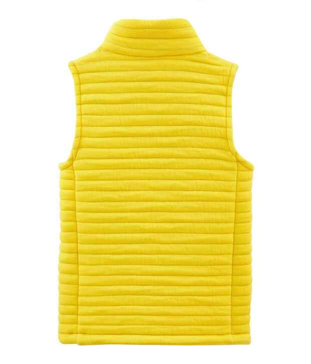Jasje zonder mouwen geel