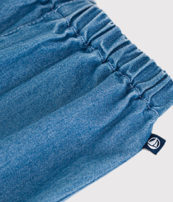 Babybroek van lichte, biologische denim blauw DENIM CLAIR