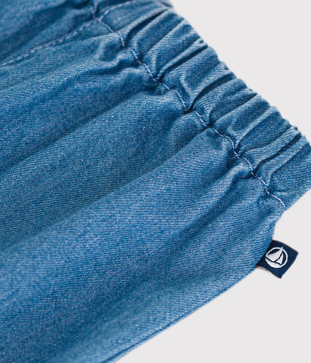 Pantalon en denim l&eacute;ger b&eacute;b&eacute; bleu