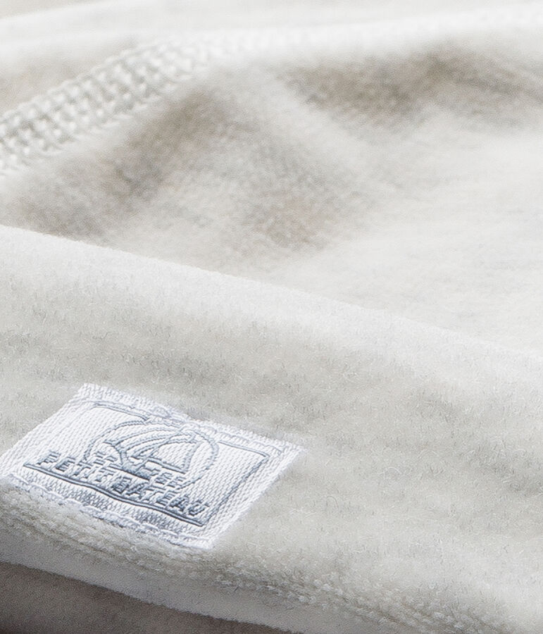 Fluwelen pasgeboren hoed beige MONTELIMAR CHINE