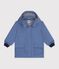 Iconische effen oliejas voor baby's blauw