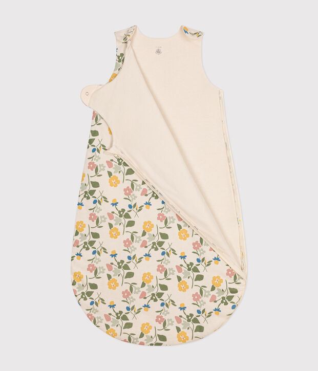 Gigoteuse b&eacute;b&eacute; fleurs en coton TOG 2 &eacute;cru/multicouleur