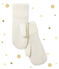 Gants enfant fille beige COQUILLE/jaune DORE