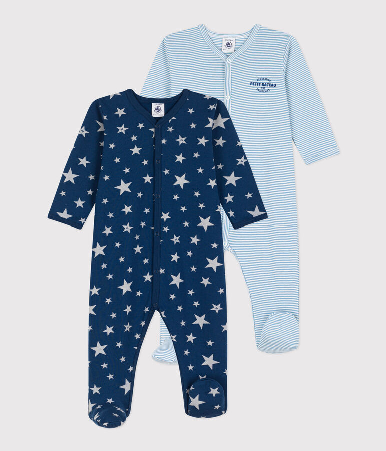 Lot de 2 pyjamas b&eacute;b&eacute; multicouleur