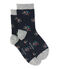 Chaussettes fille à motif fleuri bleu SMOKING/blanc MULTICO