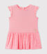 Jurk met vlindermouwen voor babymeisjes