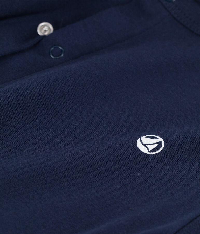 Cardigan voor meisjes in biokatoen blauw