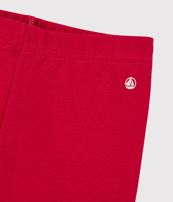 Katoenen legging voor baby's rood TERKUIT