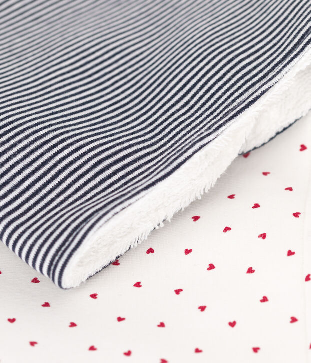 2 bavoirs bandanas b&eacute;b&eacute; en coton multicouleur