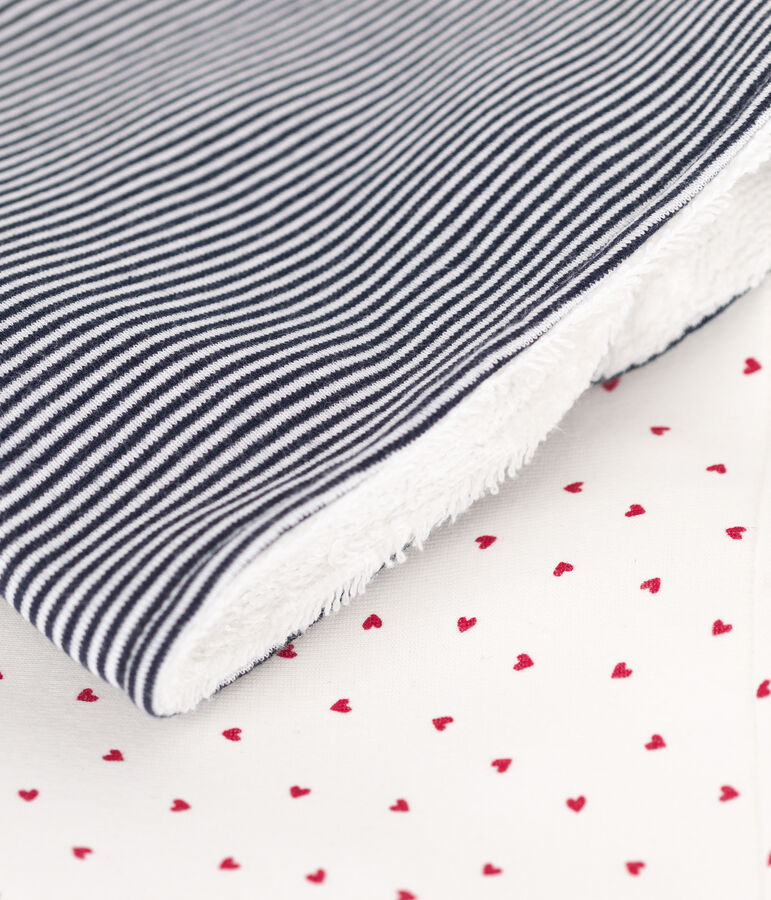 2 bavoirs bandanas b&eacute;b&eacute; en coton multicouleur