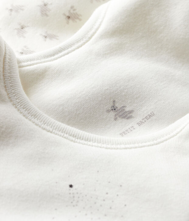 Trio de bavoirs b&eacute;b&eacute; en c&ocirc;te multicouleur