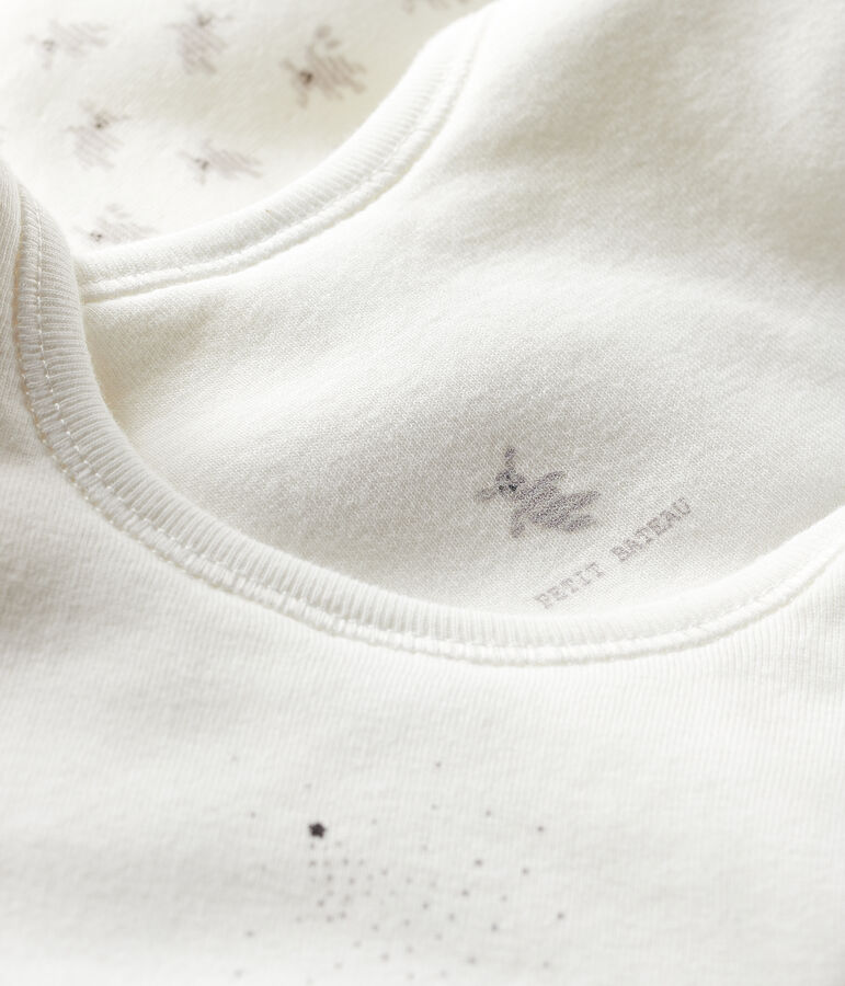 Trio de bavoirs b&eacute;b&eacute; en c&ocirc;te multicouleur