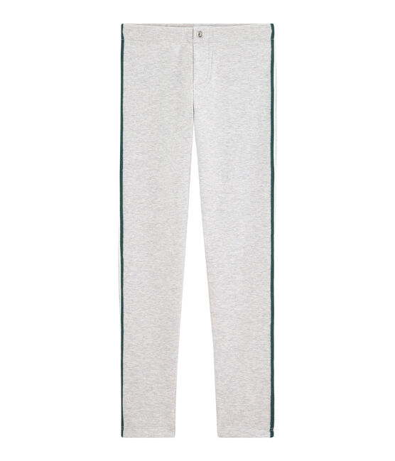 Jegging enfant fille gris BELUGA CHINE