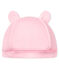 Bonnet naissance bébé mixte velours rose VIENNE