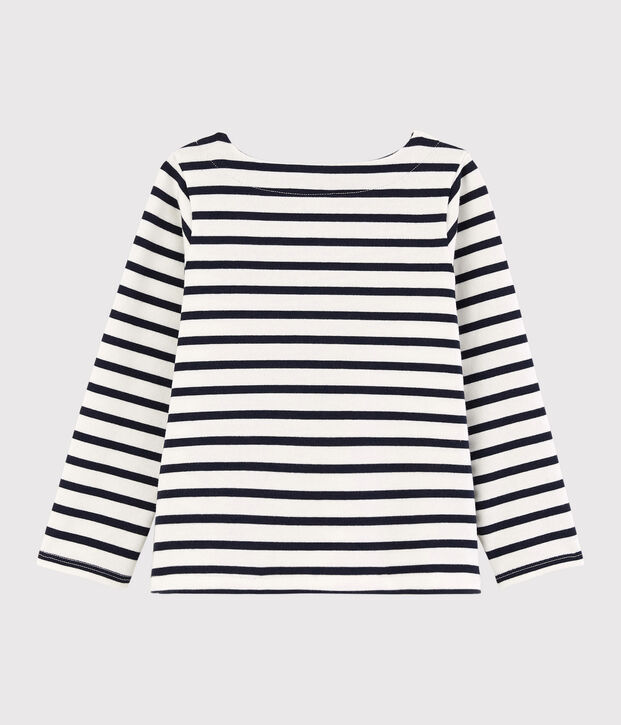 Marinetrui voor meisjes kinderen wit/blauw