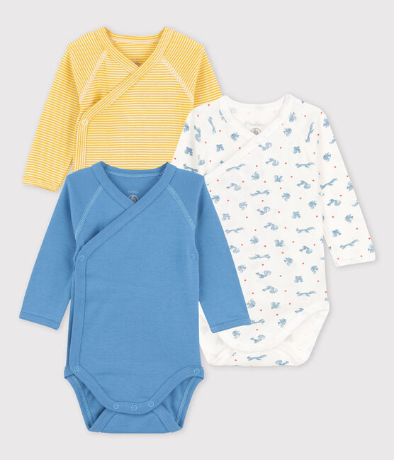Lot de 3 bodies bébé en coton biologique variante 1