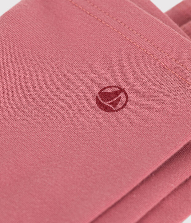 Legging en jersey &eacute;lasthanne enfant fille rose